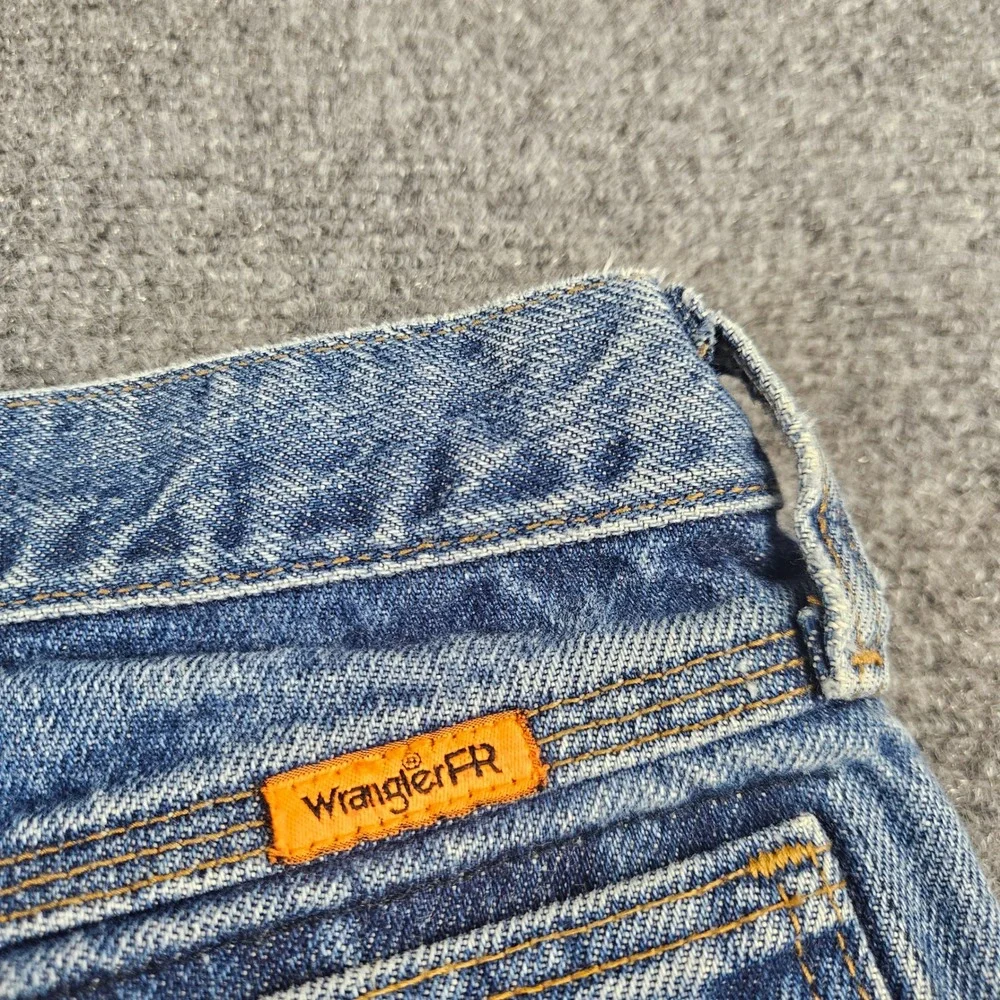 Wrangler Riggs Workwear FR Flame Resistant Carpenter Jeans Blue 42x36‎ FR3W020